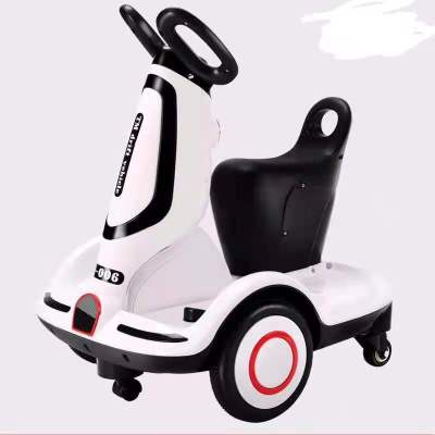 Children's Electric Car Three Wheeled Motorcycle Baby Male and Female Remote Control Balance Car Kids Children's Toy Car New Concept Car