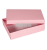 Factory Direct Sales Scarf Gift Box Pink Printing Packing Box Export Overseas Spot Color Gift Box