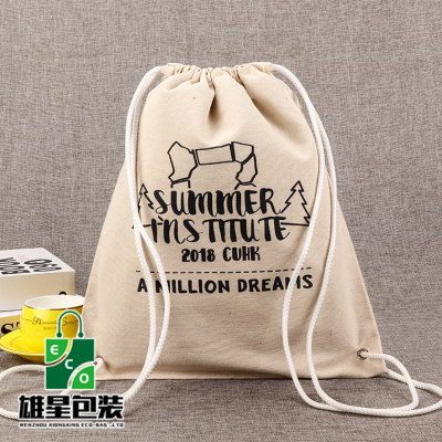 Factory Customized Artistic Fresh Cotton Bag Fashion Unique One-Shoulder Shopping Bag Canvas Bag