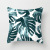 Nordic Style Tropical Plant Leaf Pillow Hotel Home Fabric Decoration Sofa Car Cushion Cushion Cover Customization