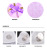 Factory Direct Sales Creative Glass Water Activated Light Cup Magic Color Wine Glass Magic Luminous Magic Cup Love Cup