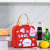 Cartoon Bento Bag Portable Portable Heat  Cold Insulation Lunch Box Bag Fashion Simple with Rice Creative Lunch Box Bag