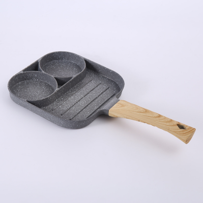 Medical Stone Four-Hole Egg Frying Pan