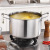 SOURCE Factory Thickened Stainless Steel Soup Pot Straight Large Capacity Flat Soup Pot Kitchen Multi-Purpose Couscous Pot