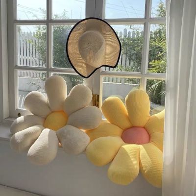 Internet Celebrity Little Daisy Sunflower Pillow Cushion Sofa Ins Pillow Bedroom Bay Window Cute Bedside Decorations Female