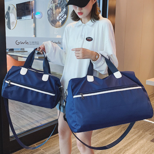 travel bag custom new sports fitness bag wet and dry separation travel handbag yoga bag oxford cloth storage bag