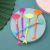 Soft Hair Fiber Portable Makeup Brush Set Face Repair Eye Shadow Beauty Tools Colorful Fashion Eye Shadow Brush