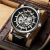 Watch Fashion Men's Hollow Watch Automatic Mechanical Watch Men's Watch Foreign Trade Personality Men's Watch