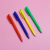 Candy Color Retractable Ballpoint Pen Not Easy to Break Ink Super Easy to Write Appearance Design Multi-Color