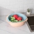 Creative Double-Layer Drain Basket Washing Basin Living Room Fruit Plate Household Kitchen Multi-Functional Plastic Vegetable Basket Washing Vegetable Basket