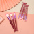 Korean Fashion Ten Fishtail Makeup Brushes Colorful Crystal Quicksand Beauty Tools Face Repair Soft Eye Shadow Brush