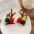 Christmas Barrettes Elk Antlers Deer Hair Accessories Jewelry Headdress Cute Ear Hairpin Girl's