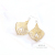 Earrings Korean Graceful Online Influencer Women's Anti-Allergy Exaggerated Personalized Leaf Shaped Fashion Earrings 2021new Fashion