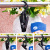 New Coat and Cap-Fu Rotating Plastic Curtain Clamp Portable Multifunctional Band Socks Hat Drying Clip