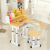 Student Toys Children's Study Desk Desk Adjustable School Desk and Chair Writing Table and Chair Household Solid Wood School Desk and Chair