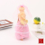Pink Mesh Wedding Dress Barbie Doll Girl's Birthday Gift Suit Cartoon Children Play House Doll