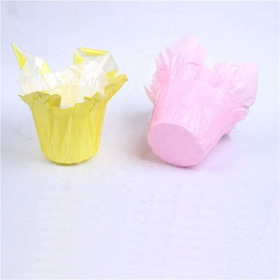 wholesale kraft paper bag small plastic flower plant pot cov