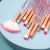 Crystal Powder Colorful Makeup Brush Package Ten PCs High Gloss Eye Shadow Brush Beauty Tools Face Repair Makeup Brush