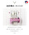 Bathroom Toilet Wall Hanging Mirror Punch-Free Toilet Love Makeup Mirror with Shelf Wall-Mounted