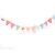 Children's Party Decoration Polka Dot Birthday Pull Flag Made by Paper Wedding Ceremony and Wedding Room Wedding Dress Love Pennant