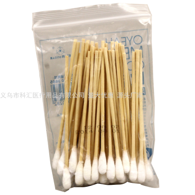 Disposable cotton swabs