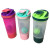 Factory in Stock Supply New Product Plastic Rocking Cup Protein Powder Shake Cup Double Layer Shake Protein Powder Cup