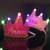 Birthday Party Decoration Led Luminous Crown Hat Baby Full-Year Hundred Days Layout Birthday Hat Children's Party Supplies