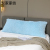 Plus-Sized Pillow Cover Solid Color Pillow Multi-Purpose Bedside Backrest Plush Bedside Cushion Reversible Zipper Pillow