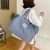 Travel Bag Large Capacity Women's Short-Distance Shoulder Bag Dry Wet Separation Sports Gym Bag Portable Coverable Handle Luggage Bag