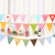 Children's Party Decoration Polka Dot Birthday Pull Flag Made by Paper Wedding Ceremony and Wedding Room Wedding Dress Love Pennant