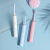 Cross-Border Adult Soft Hair Electric Toothbrush Non-Rechargeable Sonic Household Couple Electric Toothbrush Wholesale