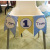 Baby 100 Days Old One Year Old Party Background Decorations Arrangement Birthday Bunting I Am One Dining Chair Hanging Flag Wholesale