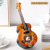 Factory Direct Sales Personalized Guitar Music Box Music Box Rotating Dancing Girl Creative Ornaments Holiday Birthday Gift