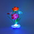 Flower Lamp Artificial Rose Optic Fiber Flower Festive Floral Products Colorful Color Changing Electronic Toys