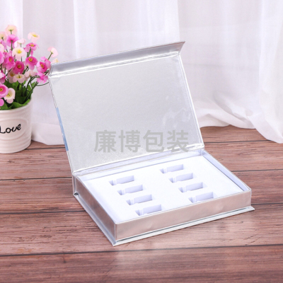 Flip Essence Packing Boxes Customized Cosmetic Cream Essential Oil Paper Box Packaging Printing Freeze-Dried Power Packaging Box