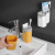 Travel Toothbrush Cup Creative Magnetic Suction Multi-Functional Toothbrush Rack Washing Cup Portable Toothpaste Toothbrush Storage Box Set