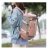 2021 New Contrast Color Nylon Cloth Gym Bag Short-Distance Luggage Bag Multifunctional Travel Bag Fashion Sports Backpack