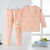 2020 New Children's Lycra Suit Baby Underwear Autumn Pajamas Boys and Girls Lycra Autumn Clothes Long Pants Home Wear