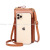 PU Mobile Phone Bag Ladies New Multi-Functional l Bag Cover Shoulder Crocodile Pattern Coin Purse Wallet For Women