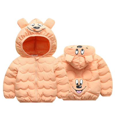 Children's Cotton Wear 2020 New Girls' down Cotton-Padded Coat Baby Winter Cotton-Padded Jacket Baby Girl Baby Winter Clothes Coat for Men