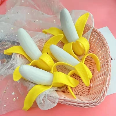 Factory Direct Sales Hot-Selling Peeling Banana Squeezing Toy