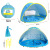 Children's Beach Tent Boys and Girls Indoor and Outdoor Folding Toy Princess Sun-Proof Seaside Water Game House