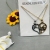 Elegant High-Grade Online Influencer Necklace Pendant Stainless Steel Small New Trendy 2021 Couple Fashion Chain Set