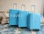 Luggage Suitcase Password Suitcase Luggage Pp Material Zipper Three-Piece Trolley Case Pp057