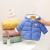 Cross-Border Supply 2020 New Children's Cotton Clothes Fleece-Lined Padded down Jacket Infants Baby Hooded Boys and Girls