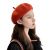 Wool Beret Solid Color Hat Women's Autumn and Winter Warm Face Little Korean Style Trendy Girls Spring Students Painter Cap