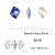 DongzhouCrystalFancyShapeDiamonds DIYClothing Shoes Bags Accessories Color V-Bottomed Rhinestone Super Flash Glass Drill