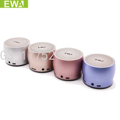 EWA A116 Portable Bluetooth Speaker Wireless Mini Subwoofer Music Boombox Support TF SD AUX Metal Hifi Speakers