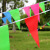 Small Colorful Flag Pennant String Flags Hanging Decoration Wedding Ribbon Strip Opening Ceremony Kindergarten Outdoor Small Hanging Flag Children