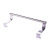 Kitchen Multi-Purpose Stainless Steel Single-Rod Towel Rack Cabinet Door Back Rag Rack Bathroom Towel Rod